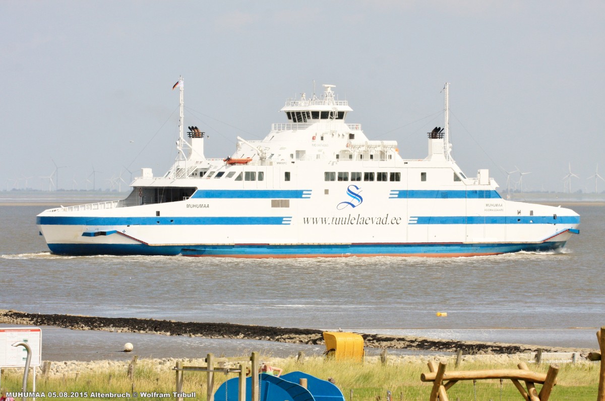 MUHUMAA aufgenommen bei Cuxhaven Hhe Altenbruch am 05.08.2015