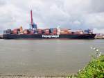 HONG KONG EXPRESS aufgenommen am 12.08.2014 bei Hamburg Hhe Container Terminal Altenwerder