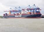 LUDWIGSHAFEN EXPRESS aufgenommen am 12.08.2014 bei Hamburg Hhe Container Terminal Altenwerder