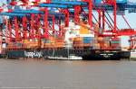 YORKTOWN EXPRESS am 12.08.2012 bei Bremerhaven Hhe Container Terminal Eurogate