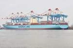 EDITH MAERSK am 25.08.2011 bei Bremerhaven Hhe Container Terminal NTB