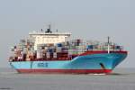 Albert Maersk aufgenommen am 21.08.2011 bei Cuxhaven H�he Steubenh�ft 