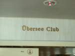 Der bersee Club auf dem Bootsdeck der Astor aufgenommen 2003 in Bremerhaven