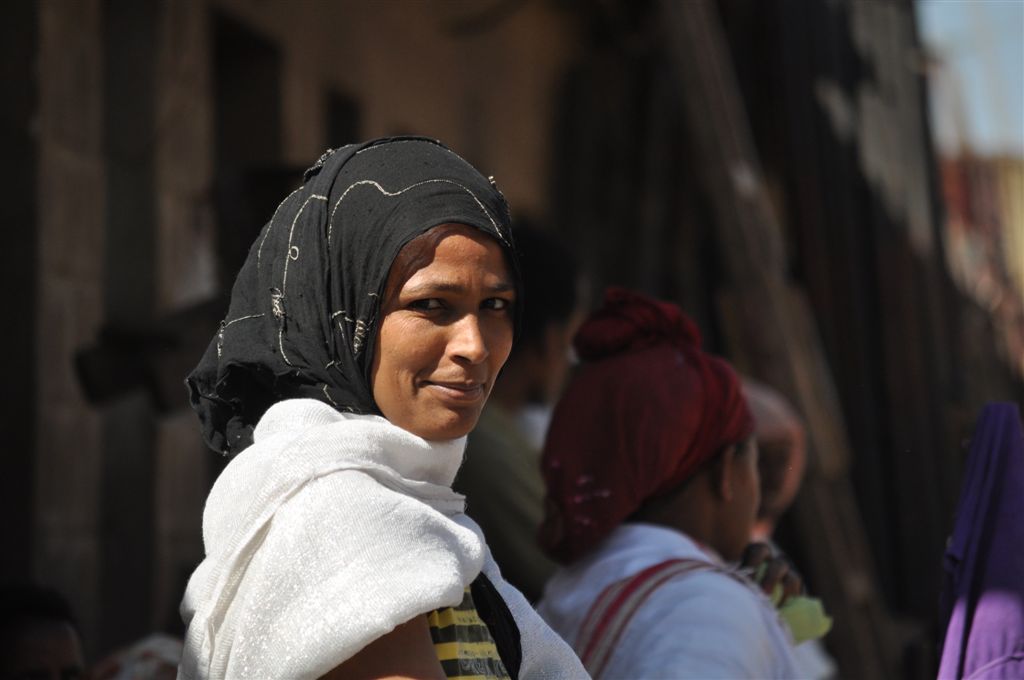 Auf dem Recyclingmarkt von Asmara. 30.01.2012