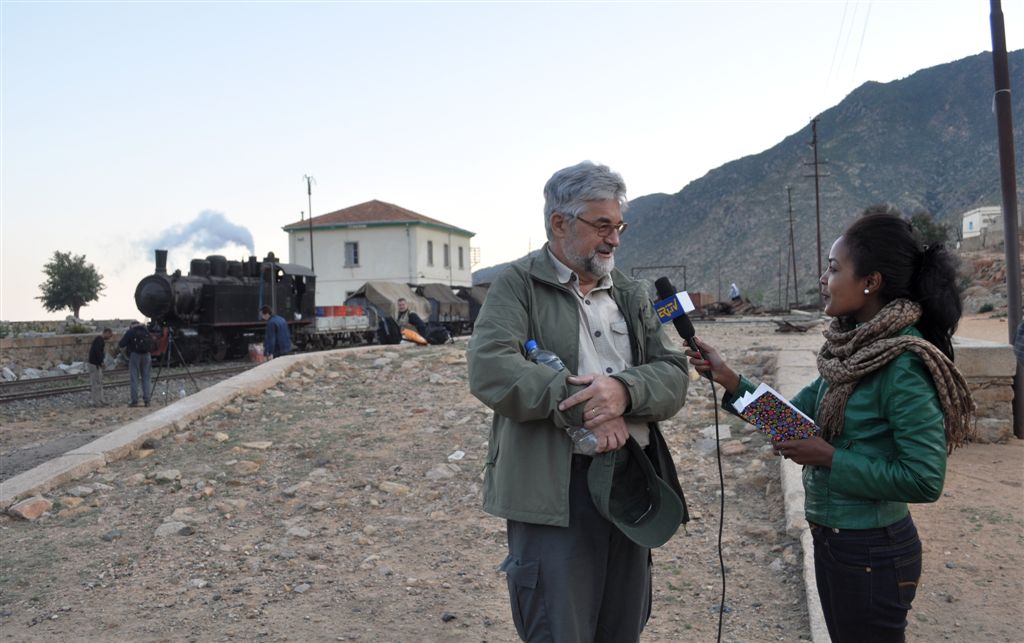 Interview mit EriTV in Nefasit. 30.01.2012