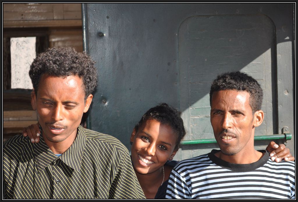 Marta Tsegay und Freunde aus Arbaroba. (02.02.2012)