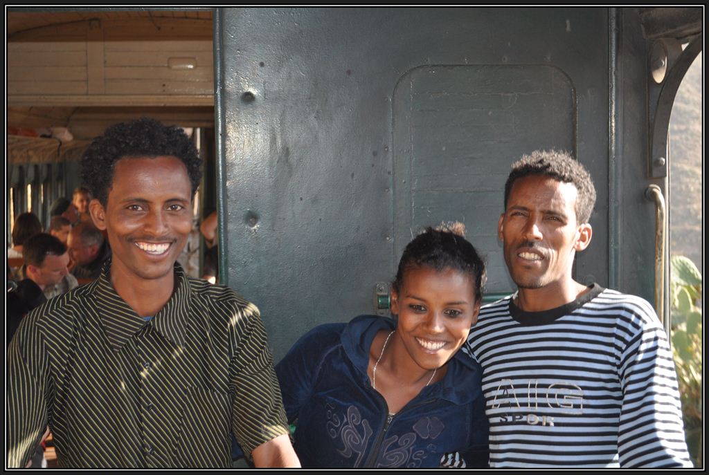 Marta Tsegay und Freunde aus Arbaroba. (02.02.2012)