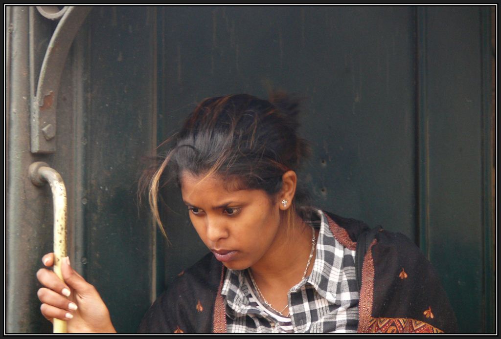 Samira, die auch deutsch spricht. (02.02.2012)