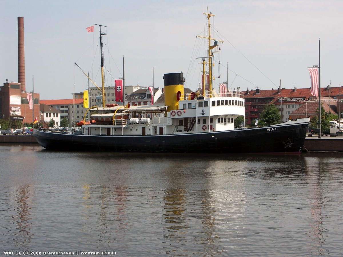 WAL am 26.07.2008 in Bremerhaven