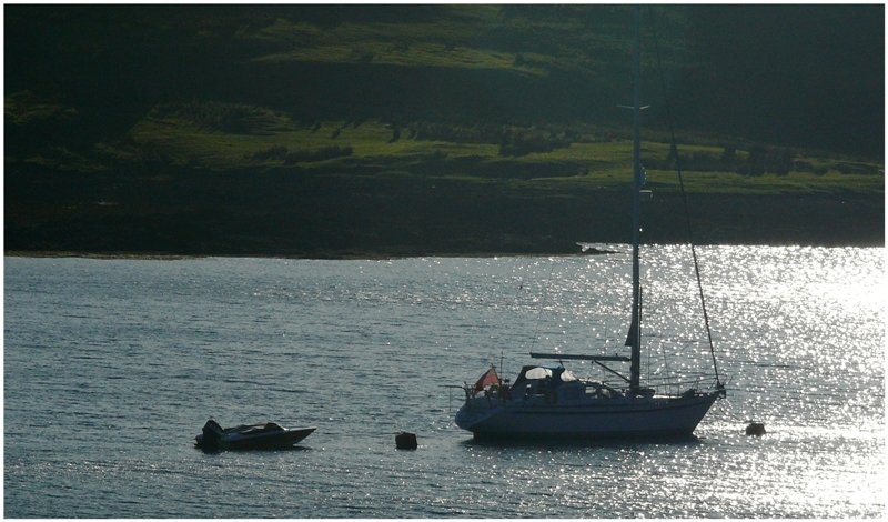 Abendstimmung am Loch Dunvegan. (07.08.2008)