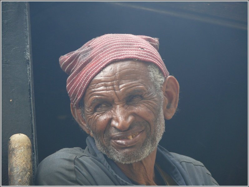 Das Alter unseres Lokf�hrers ist weiss Gott schwierig einzusch�tzen. (30.10.2008)