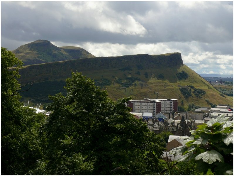 Tafelberge am Rande von Edinburgh. (03.08.2008)