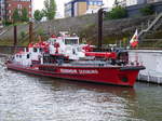 Feuerlöschboot 1 aufgenommen bei Duisburg