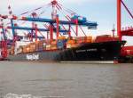 STUTTGART EXPRESS aufgenommen am 10.08.2014 bei Bremerhaven Hhe Container Terminal Eurogate