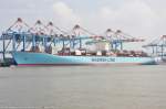 EDITH MAERSK am 25.08.2011 bei Bremerhaven Hhe Container Terminal NTB