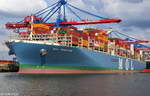 MOL TRADITION aufgenommen am 31.07.2019 bei Hamburg Höhe Container Terminal Burchardkai
